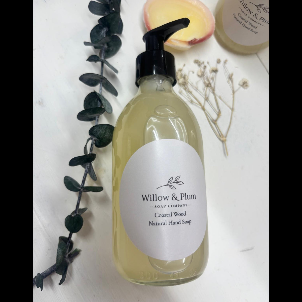 Coastal wood essential oil hand wash
