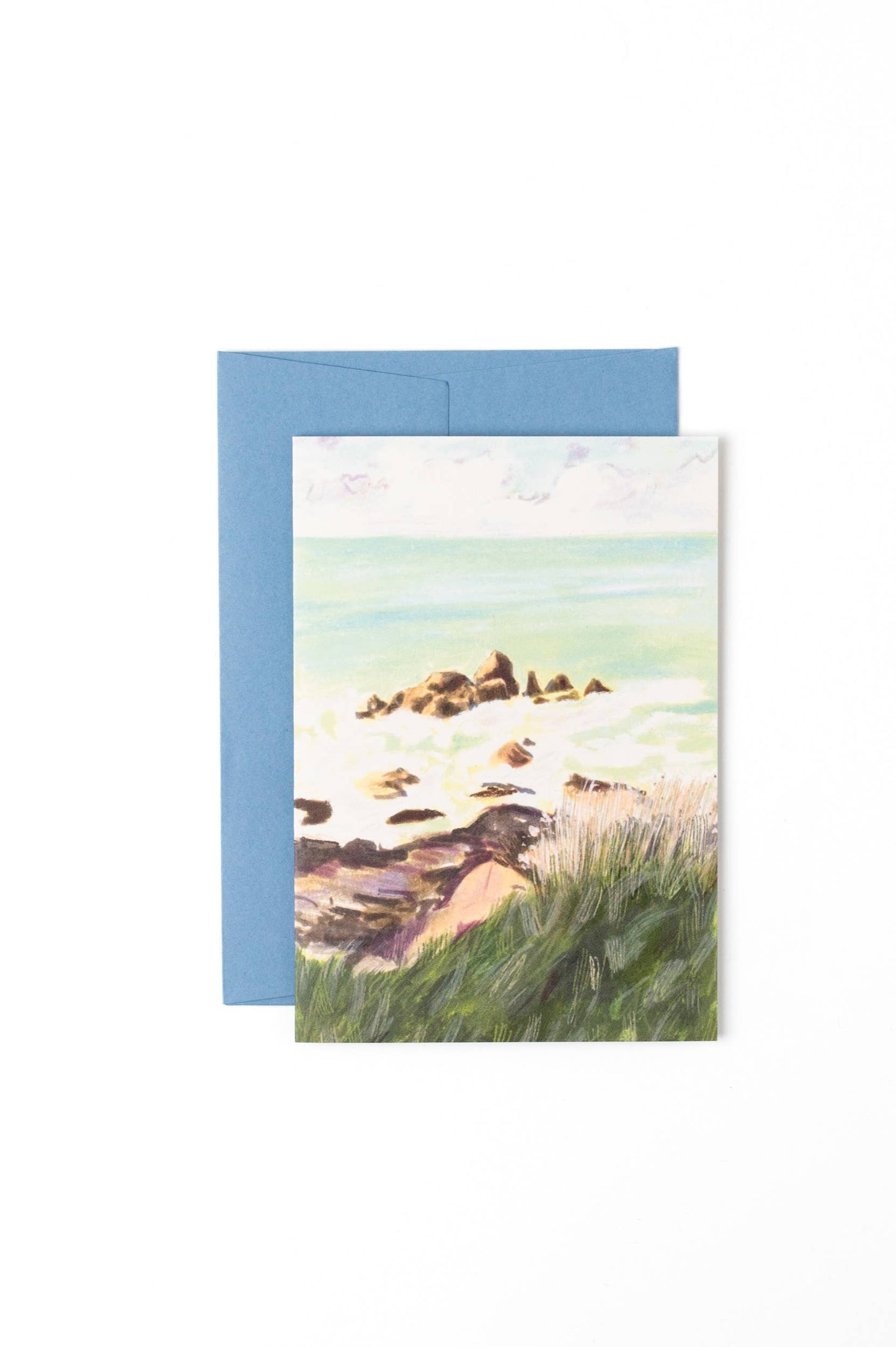 Coastal Scene card