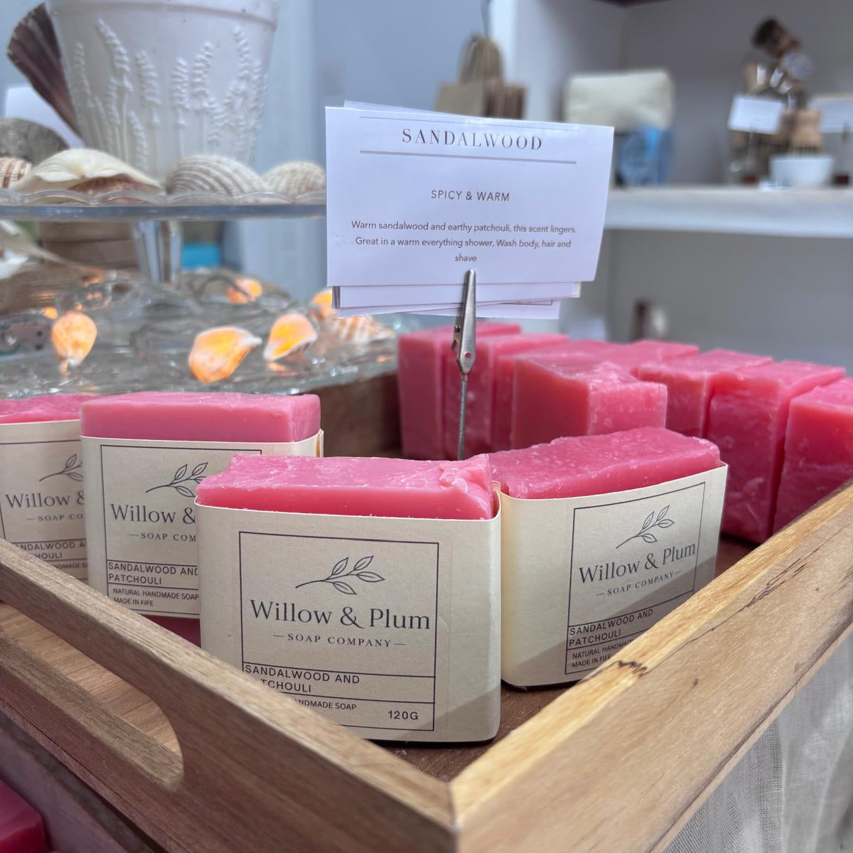 Sandalwood & Patchouli soap bar